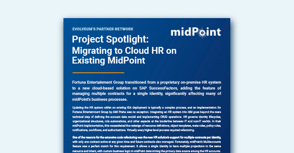 Project Spotlight: Migrating to Cloud HR on Existing MidPoint