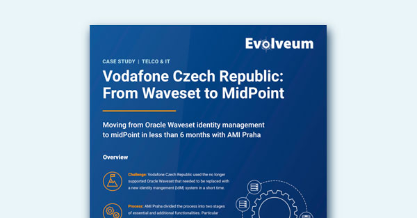Vodafone Czech Republic: From Waveset to MidPoint